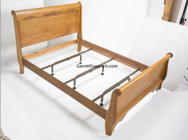 Wood Bed Rail Center Support Leg, Queen Bed Support